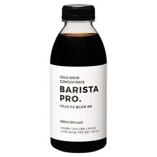 바리스타 프로 콜드브루 원액, 1개, 1개입, 500ml