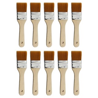 B&Home 水性油性人造毛油漆刷, 10個