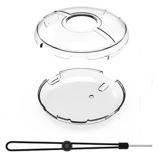 PGTECH HOHOO 寶可夢GO Plus+ POGO++ 硬殼內嵌式水晶全覆蓋保護殼, 1個, 透明