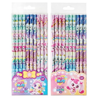 STUDIO EIGHT 奇妙萌可5 鐳射鉛筆 10p x 2款組合 2B, 混合色, 1個