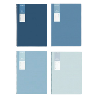 모나홈 고급 재봉형 180도펼침 A5 독서 필사노트 4종 세트, 여름컬러, 1세트