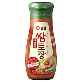 샘표 매콤한 쌈토장 튜브형, 350g, 1개