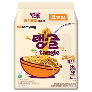 Samyang Foods 三養 香蒜橄欖油義大利麵 100g, 4包