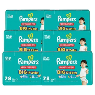 Pampers 幫寶適 Baby Dry褲型尿布, 第7階段, 96片