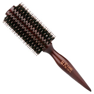 테네져 이에프 전문 스타일링 롤 우드 헤어브러쉬 5호, 1개, 우드갈색