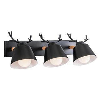 Honey Comb 北歐風原木麋鹿壁燈, 三頭壁燈 臥室燈 客廳燈 簡約壁燈, YP80-882-B3