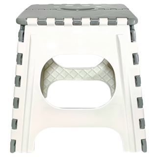 大馬卡折疊椅 灰色 輕巧便攜 堅固耐用 居家戶外皆宜, 1個