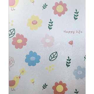 半島良品 抗UV防曬靜電貼/窗貼 4捲, 鳥語