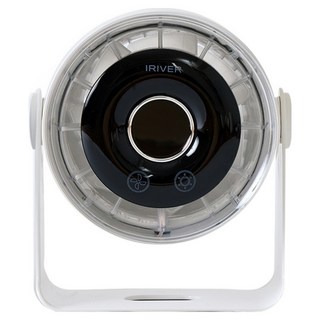아이리버 스톰 터보 무드등 탁상용 선풍기 TF-20L, White