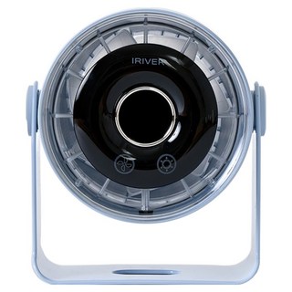 아이리버 스톰 터보 무드등 탁상용 선풍기, TF-20L, Blue