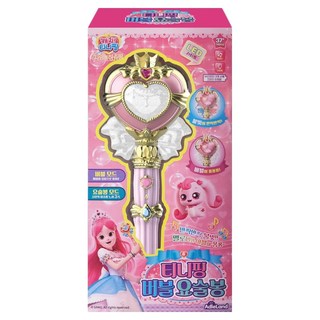 애들랜드 티니핑 버블 요술봉 비누방울, 핑크, 1개