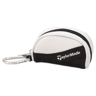 테일러메이드 2024 CL 라이트 볼파우치 UN071, 화이트 + 블랙, 1개