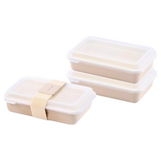 LocknLock 樂扣樂扣 To Go米漿 600ml*3入+固定帶組, 1套, 混合色