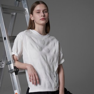 Olivia Lauren 女款圓點緹花T恤 VVCAS5M4151