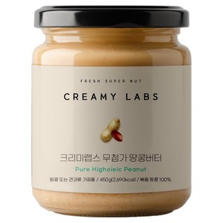 Creamy Labs花生醬, 450g, 1罐