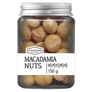 RichFarm Nuts 頂級夏威夷果, 1個, 150g