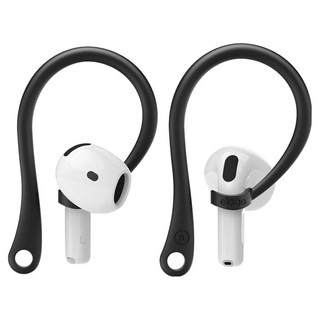 elago 耳掛式 AirPods 1 / 2 / 3 / Pro / Pro2 / 4, 黑色, 單一商品, 1個