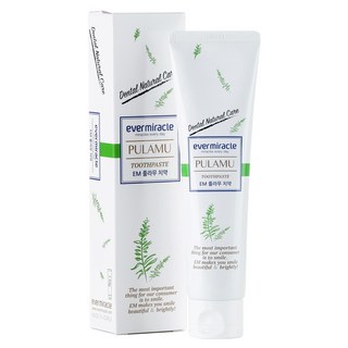 evermiracle pulamu EM牙膏, 150g, 1個