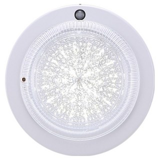 KiMS LED 圓形感應燈 15W, 1個, 白色 + 白光
