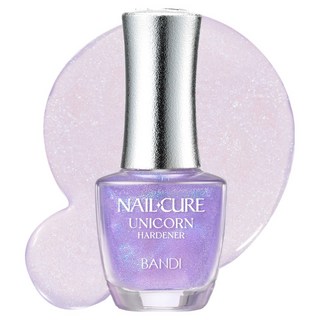 BANDI 獨角獸指甲硬甲油, 1個, 7ml
