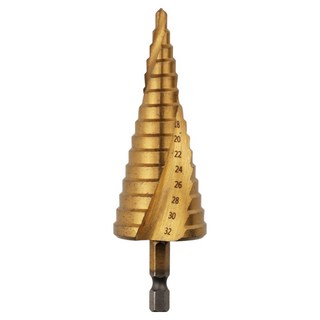 스탠맨 6각생크 HSS 트위스트 스텝 드릴 비트 4~32mm, 1개