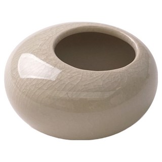 Morningscent 晨曦香氣 陶瓷小型植物 多肉 仙人掌 植栽 換盆 陶瓷迷你花盆, 單一顏色, 3個