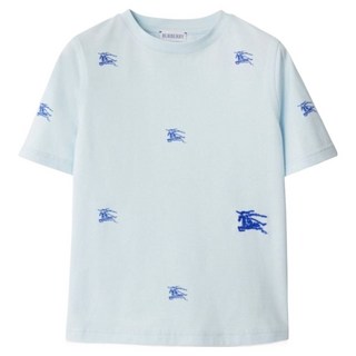 Burberry 男童 Logo 圓領平紋針織短袖T恤 8093201 A3149