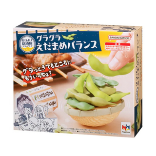 MegaHouse 百萬屋 居酒屋遊戲 毛豆平衡組 MA51702 趣味平衡挑戰, 綠色, 1盒