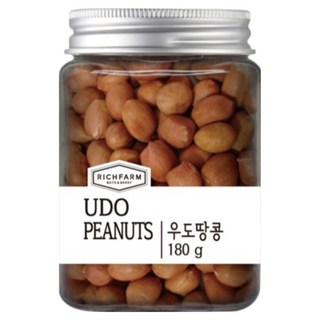 RichFarm Nuts 頂級牛島花生, 1個, 180g