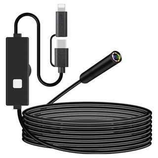 Coms Mart 智慧型手機用探測內視鏡攝影機 10m JA286, 1個