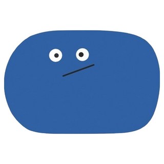 다다랜드 몬스터 캐릭터 빨아쓰는 색감 규조토 발매트, 블루