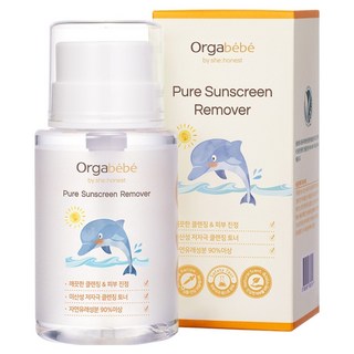 Orgabebe Pure防曬卸妝液, 1個, 200ml