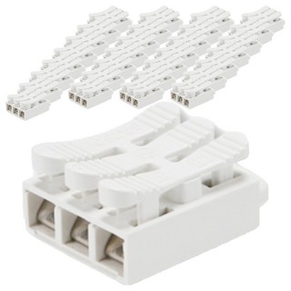 3P 電線連接器 電源端子, 100個