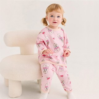 Milk Baby 女童款Esther Bunny邱比特睡衣家居服套裝