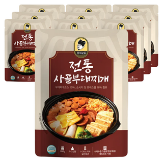 ChanseuPudeu 鄭大監家 傳統牛骨部隊鍋, 600g, 10個