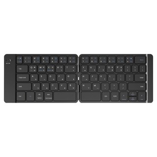 엑토 저소음 접이식 슬림 휴대용 무선 블루투스 키보드, 블랙, BTK-13