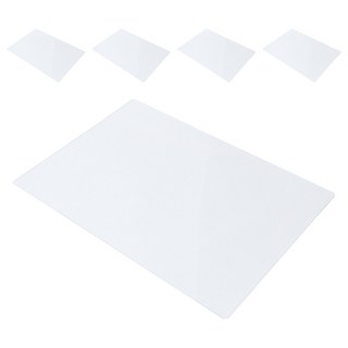 Creanjoy 壓克力板 2 x 430 x 430 mm FL0421, 5個, 透明