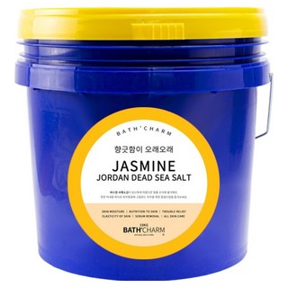 BATH'CHARM 約旦死海鹽 茉莉花, 1個, 10kg