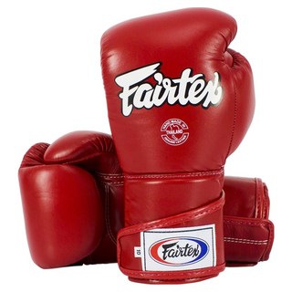 Fairtex 拳擊手套 雙手穿戴組 BGV6, 1套, 紅色