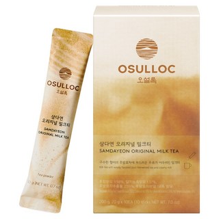 OSULLOC 經典即溶奶茶沖泡包, 20g, 10包, 1盒
