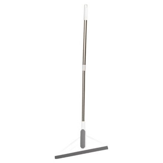 길이 조절형 실리콘 스퀴지 빗자루, 1개, 그레이