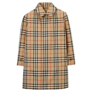 女童 Burberry 可雙面穿著 格紋 Gabardine 風衣 8069328