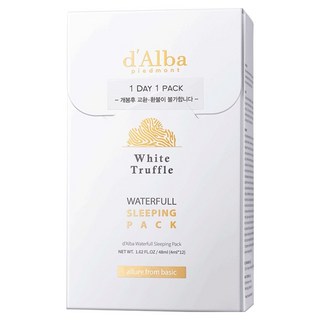 달바 워터풀 비건 슬리핑팩, 48ml, 1개