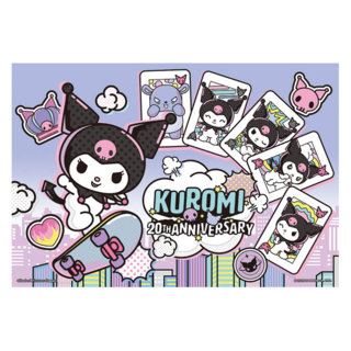 HUNDRED PICTURES 百耘圖 Kuromi 酷洛米 周年系列 街頭潮流拼圖 300片 兒童益智玩具, 1盒