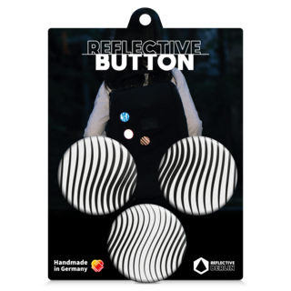 REFLECTIVE BERLIN 別針徽章, 白色沙丘, 1個