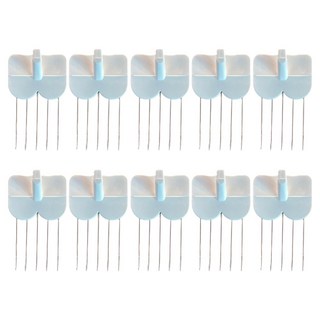 꼬자핀 무타공 액자걸이 벽지핀, 화이트, 10개