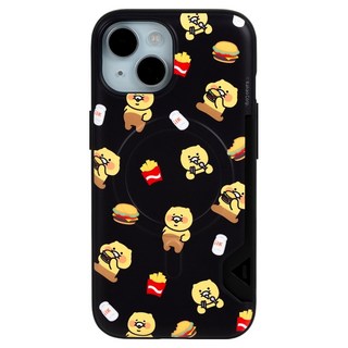 KAKAO FRIENDS Lucky Burger 雙卡槽 磁吸 MagSafe 防撞手機殼