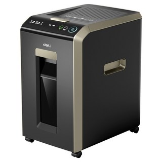 델리 자동급지 문서세단기 대형, T921, 블랙