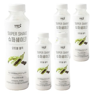 Neorangeat 超級奶昔 燕麥球 黑色, 50g, 5個