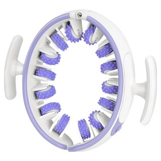 Mpeni 14輪旋轉滾輪全身按摩器, 紫色, 1個